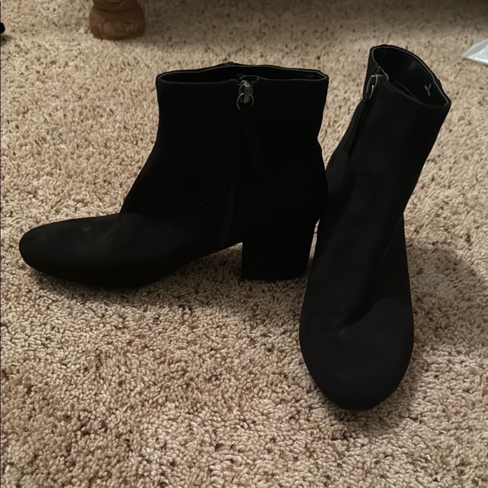 Attention Black Ankle Boots